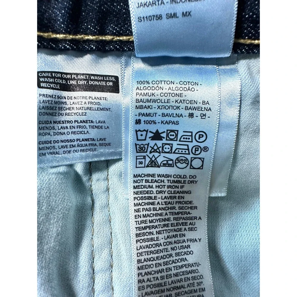 Levi's 559 Relaxed Straight Jeans Mens 36x30 Dark Blue Denim Classic BaggyCasual